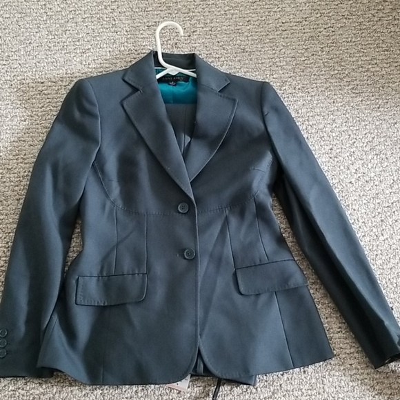 Anne Klein Green Pantsuit Size 2 - Picture 1 of 5